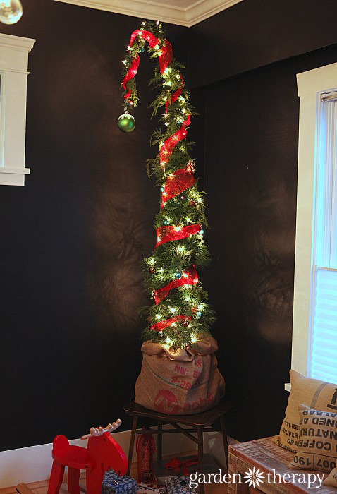 9 ft tall Grinch style Christmas tree
