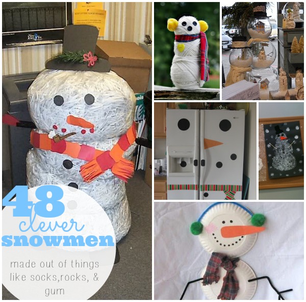 DIY Snowman crafts