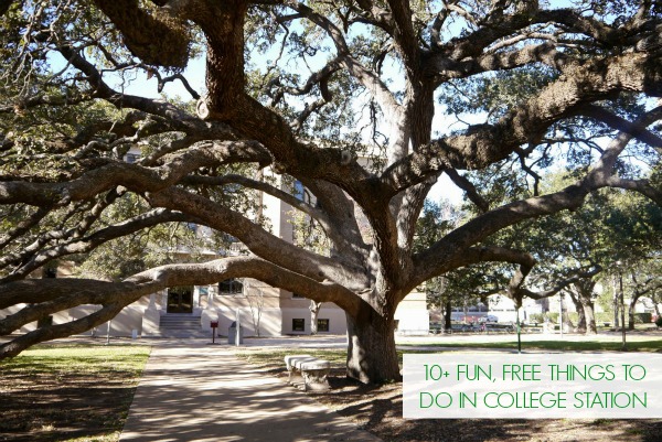 Fun, free things to do in College Station, TX!