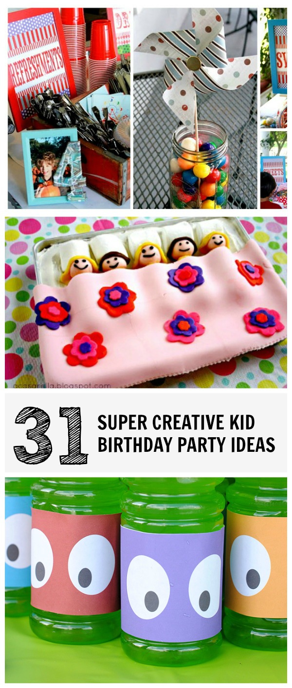 31 Kid Birthday Party Themes C.R.A.F.T.