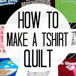 How to make a t-shirt quilt C.R.A.F.T.