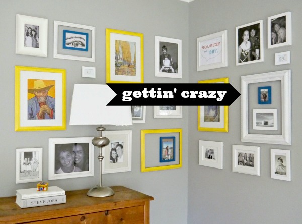 How to make an easy gallery wall