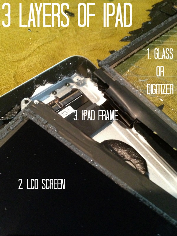 How to fix an iPad screen