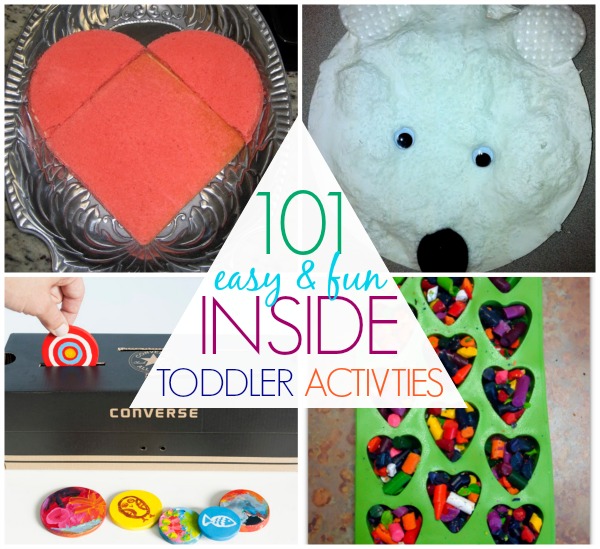 101 things to with toddlers indoors