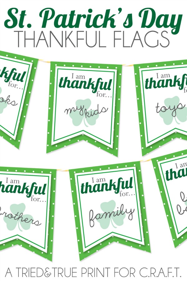 St Patricks Day Decorations free Printable Flags C R A F T 