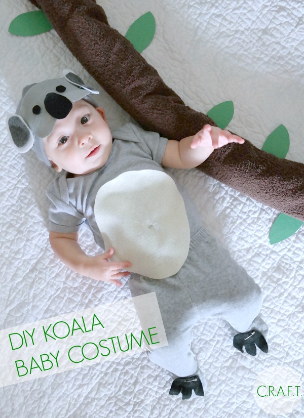 Koala bear baby costume {+ cute baby costumes}