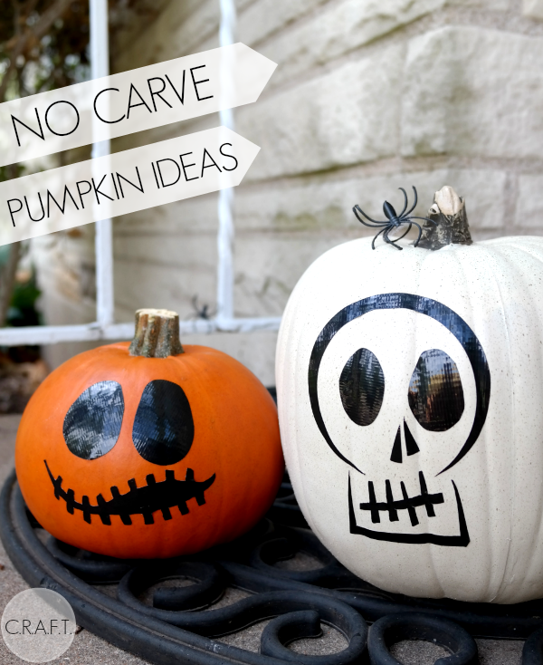 No carve pumpkin ideas