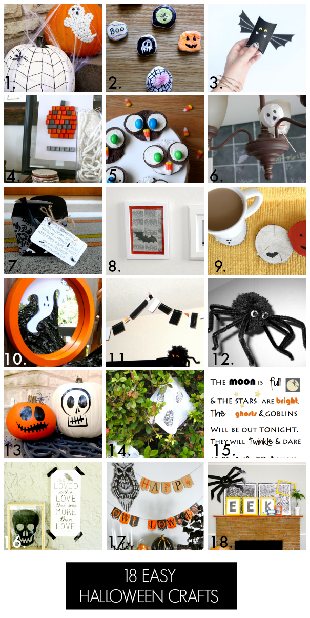 18 Halloween crafts for kids!
