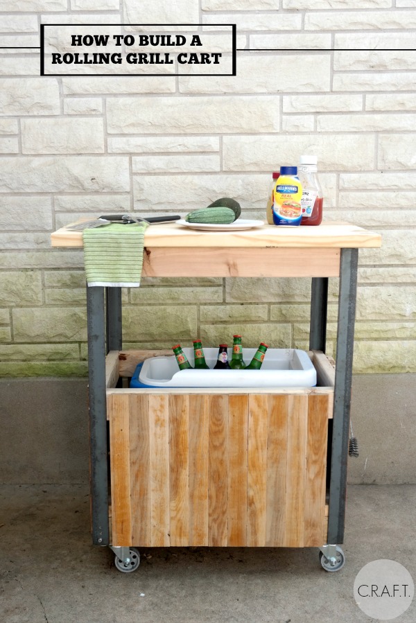  How to build a rolling grill cart and ice chest!