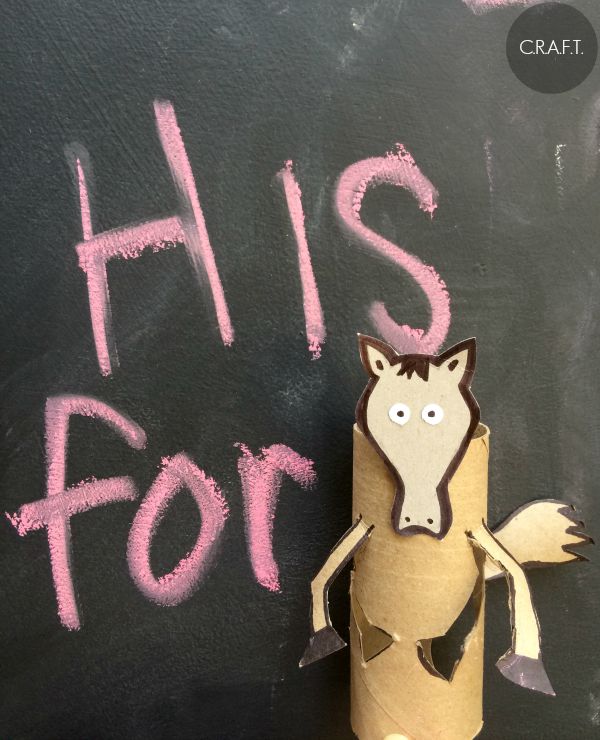 H is for horse, of course!