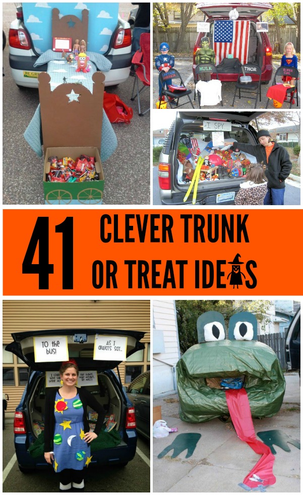 41 clever trunk or treat ideas!