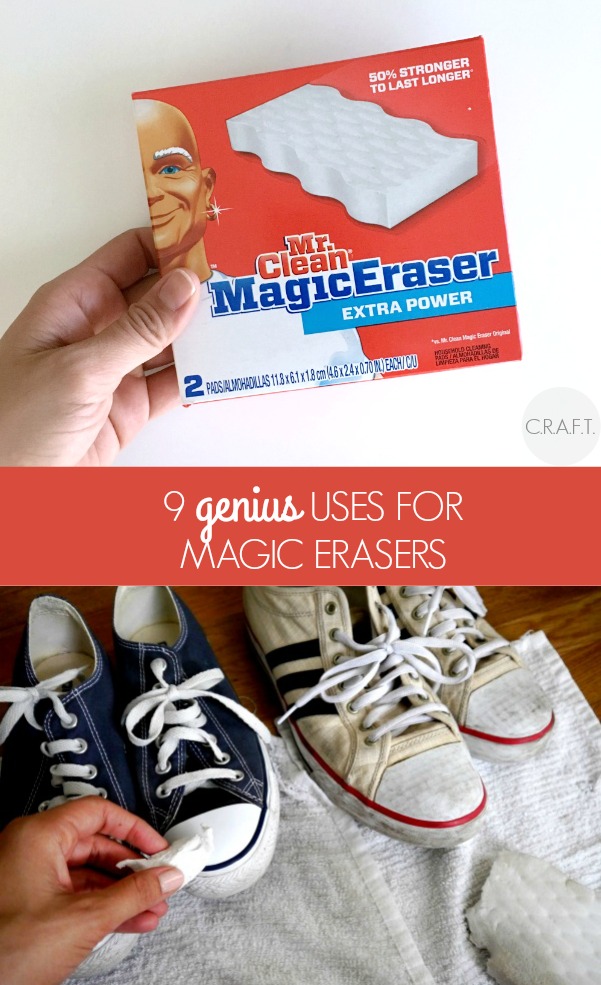 9 Genius uses for a magic erasers