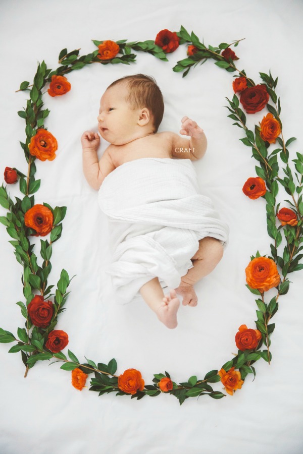 Newborn pictures of Amelia