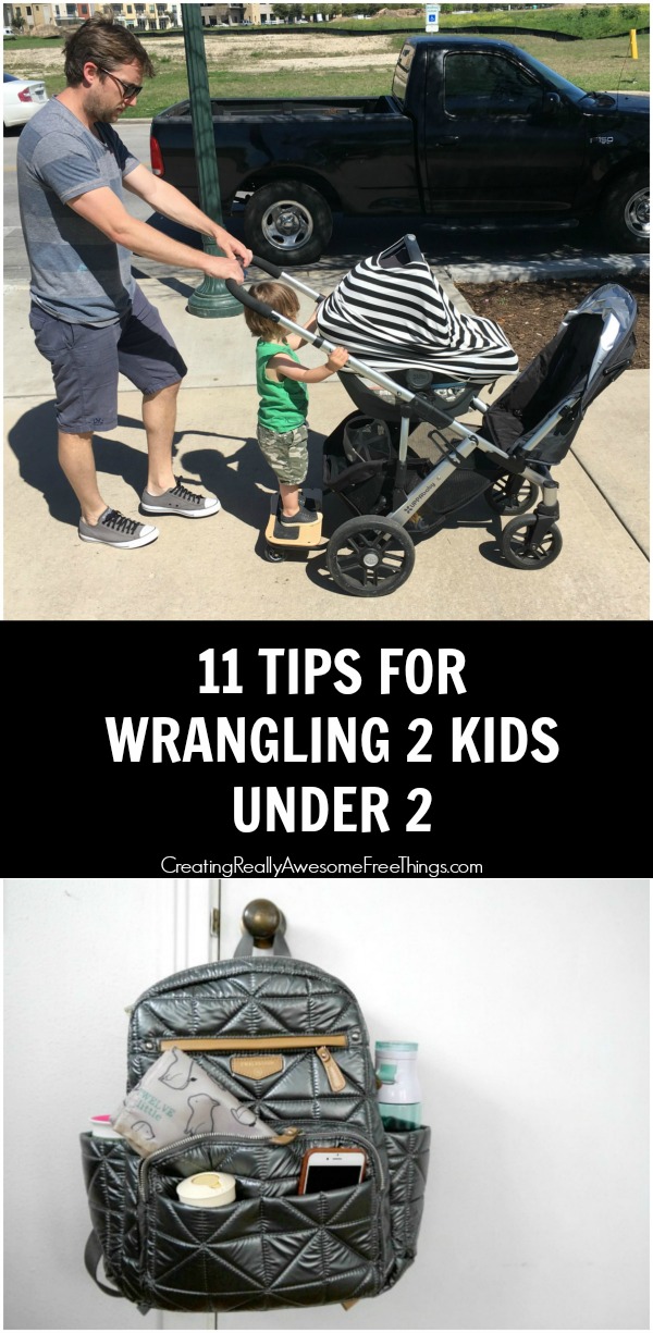 11 tips for making life easier with 2 under 2!