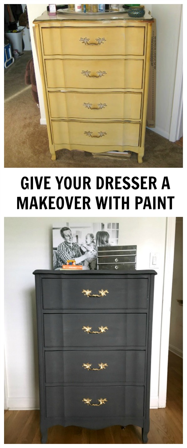 Dresser makeover with Thumbtack.com