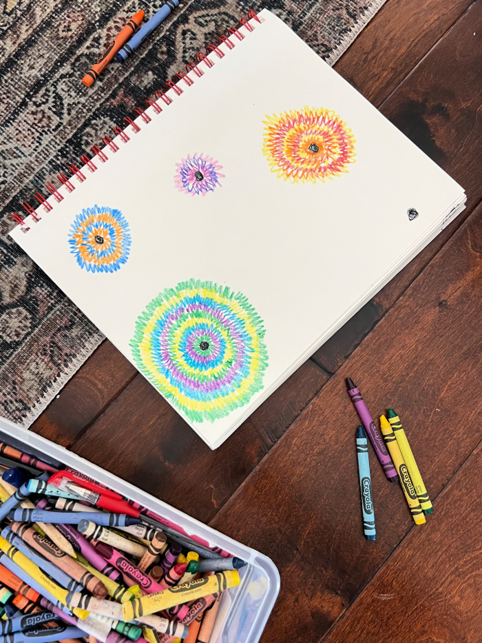 Easy crayon art projects for kids