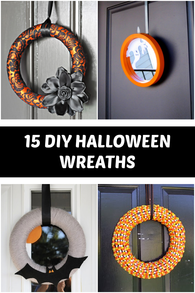 15 DIY Hallowen Wreaths
