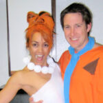 DIY Fred and Wilma Flinstone Costumes