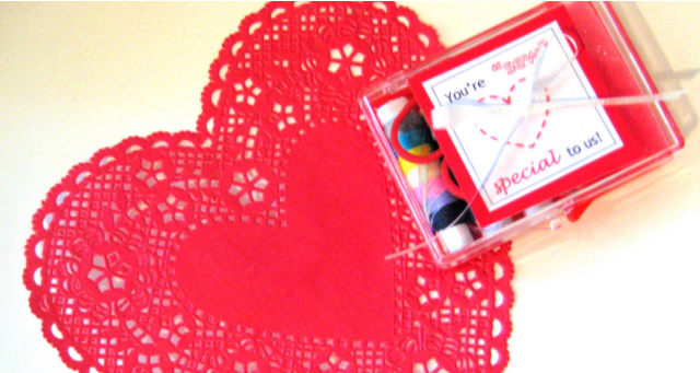 Sewing kit Valentine