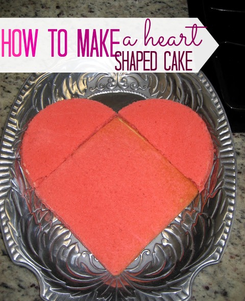 Heart shape cake 