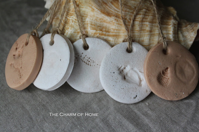 DIY clay charm necklaces