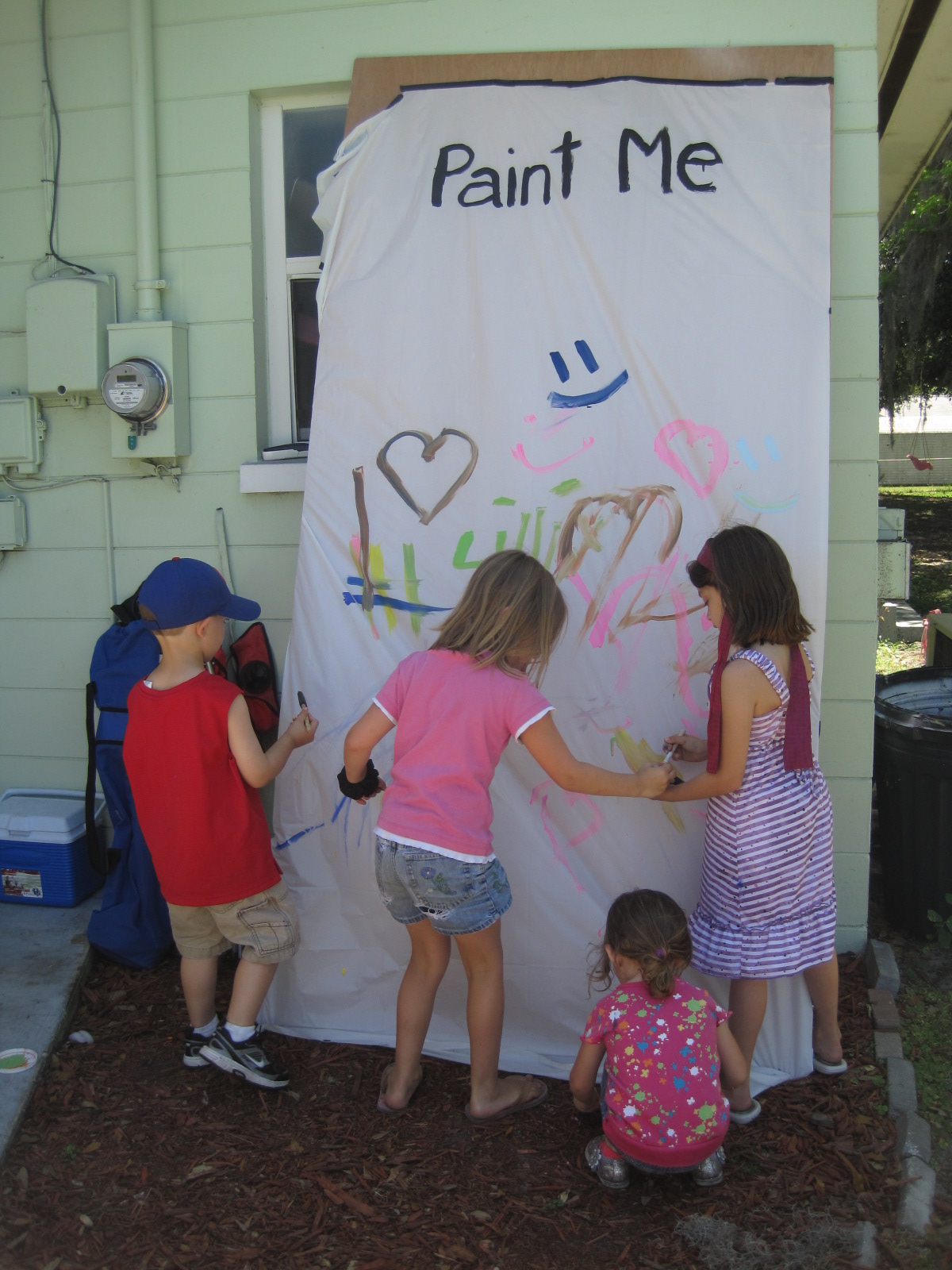 A Kids Painting Birthday Party at Home Makes Unforgettable Fun • KBM D3signs