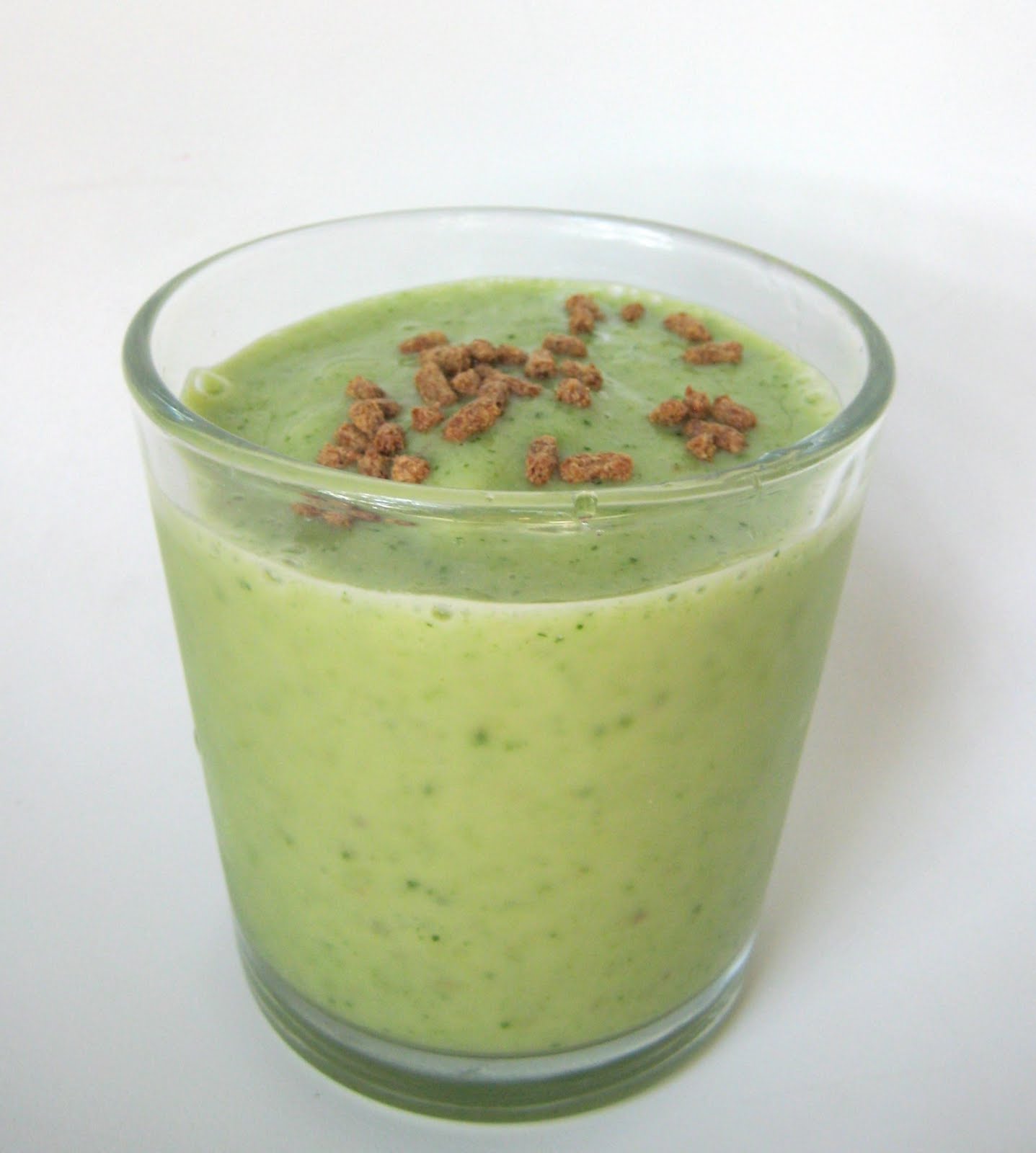 Green smoothie for St. Patrick's Day