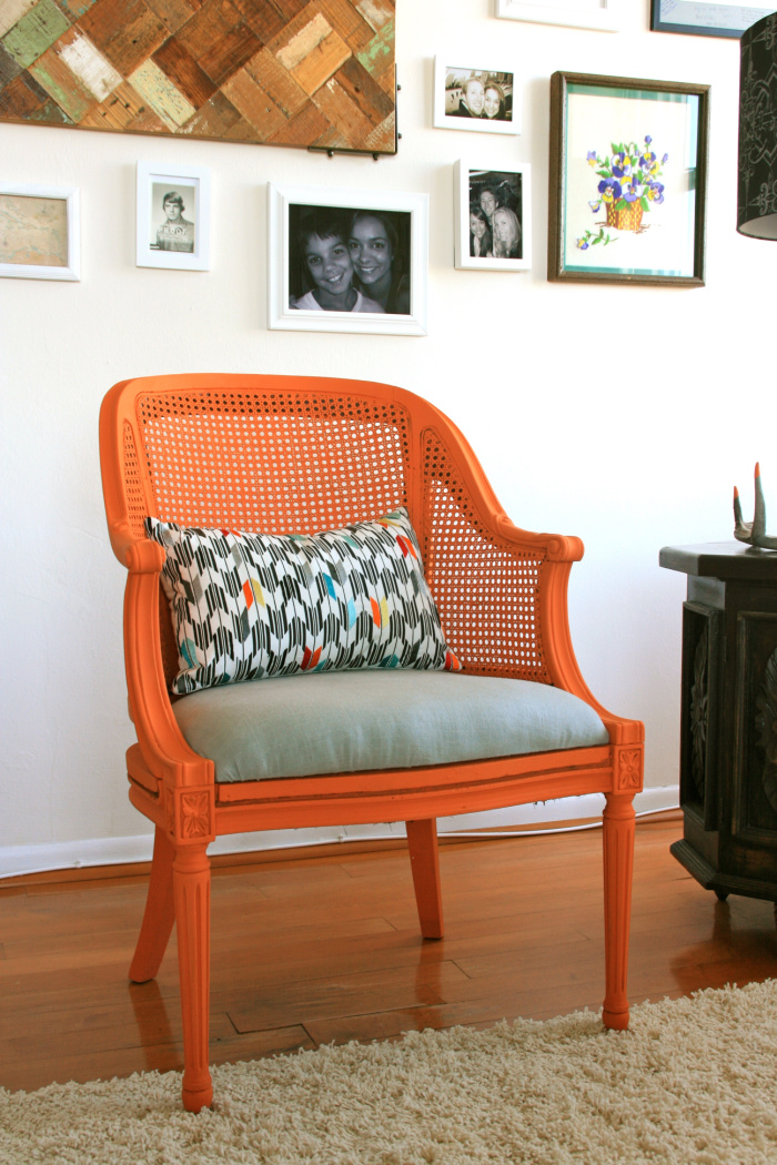 How to reupholster a chair