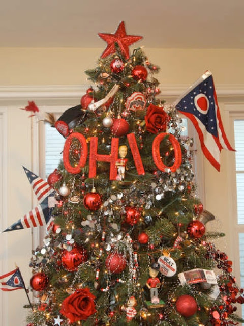 Ohio State Christmas Tree