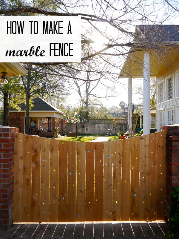 marble fence