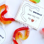 Gummy Worm Valentines