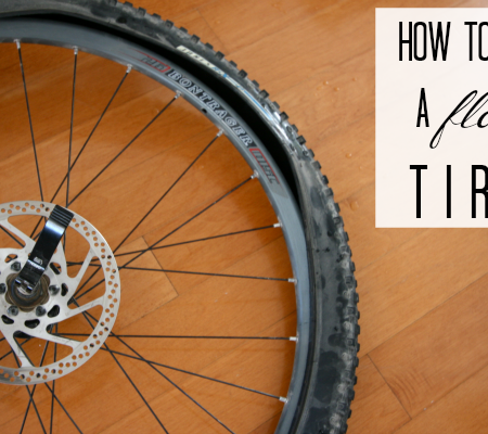 How to fix a flat bike tire