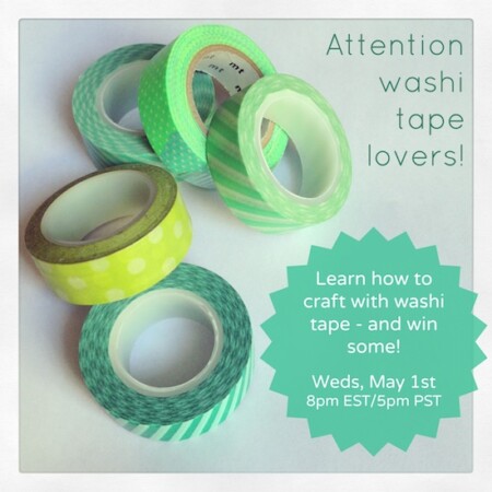 Washi tape crafts