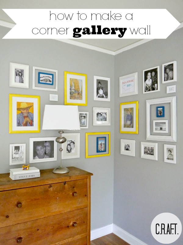 How to make a collage wall