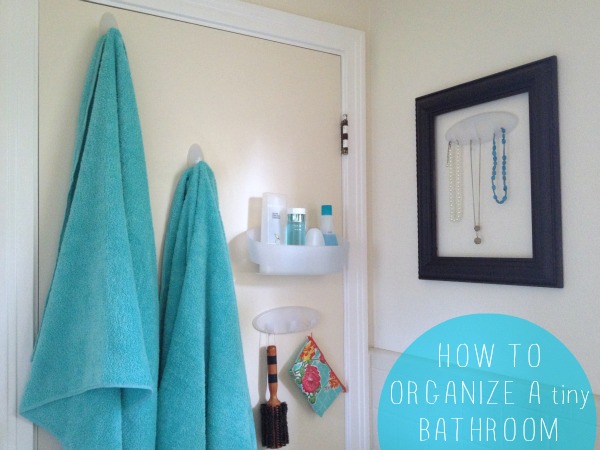 How to organize a small bathroom