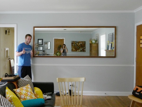 How To Hang A Heavy Mirror C R F T, What To Use Hang Mirrors On The Wall