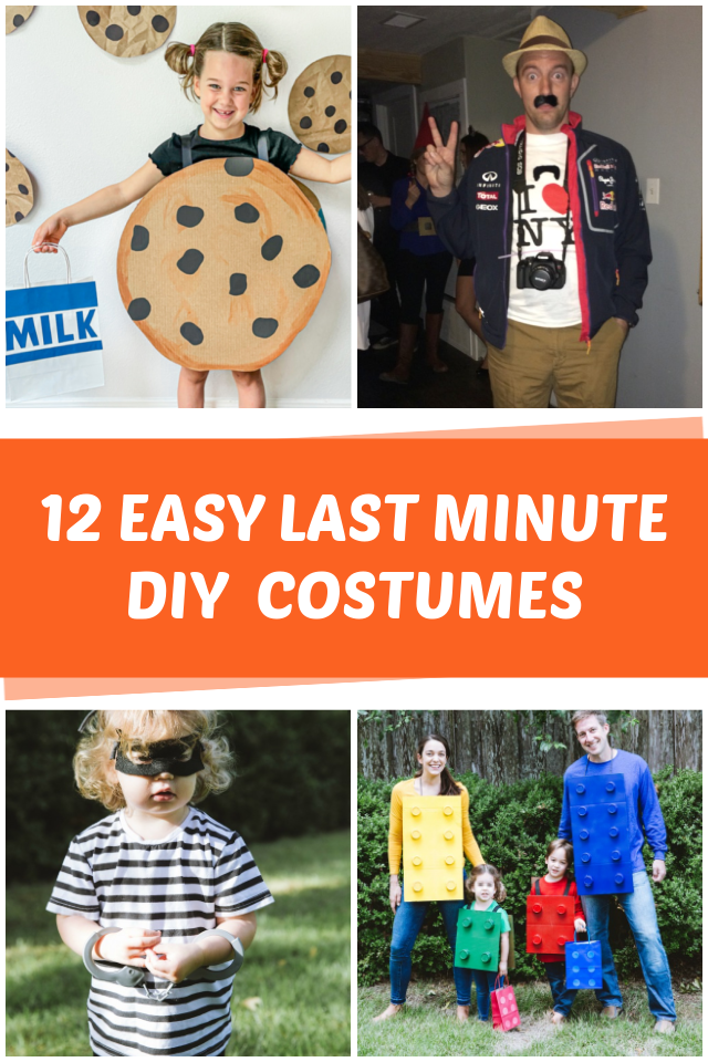 Easy last minute DIY costumes
