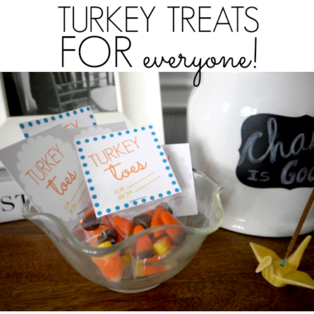 Thanksgiving treats for the classroom, mailman, neighbor, or turkey day!