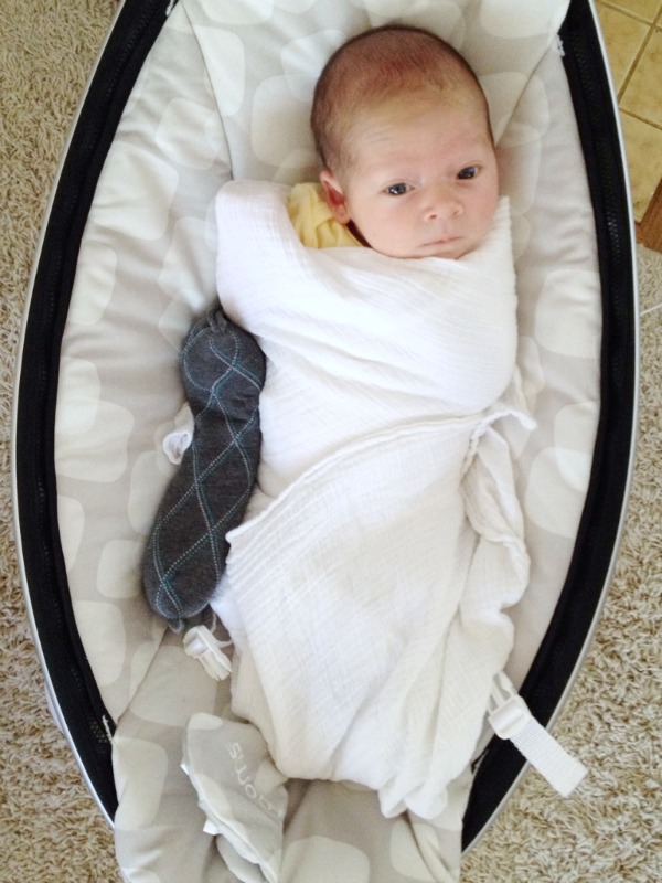 Use a rice sock with newborns