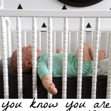You know you are a new mom if...