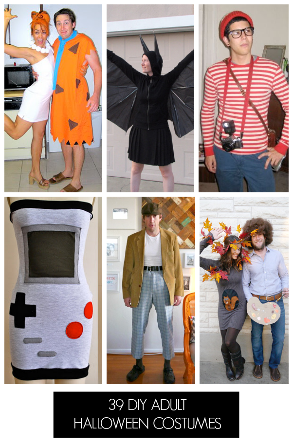 homemade halloween costumes for adults