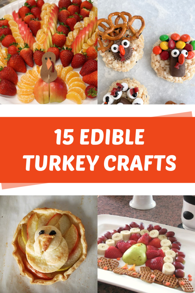 Edible Thanksgiving crafts