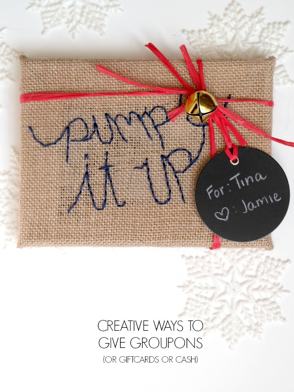 Creative ways to give gift cards