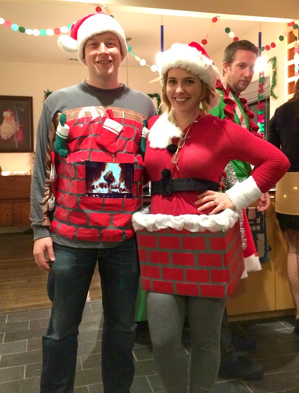 diy couples ugly christmas sweaters