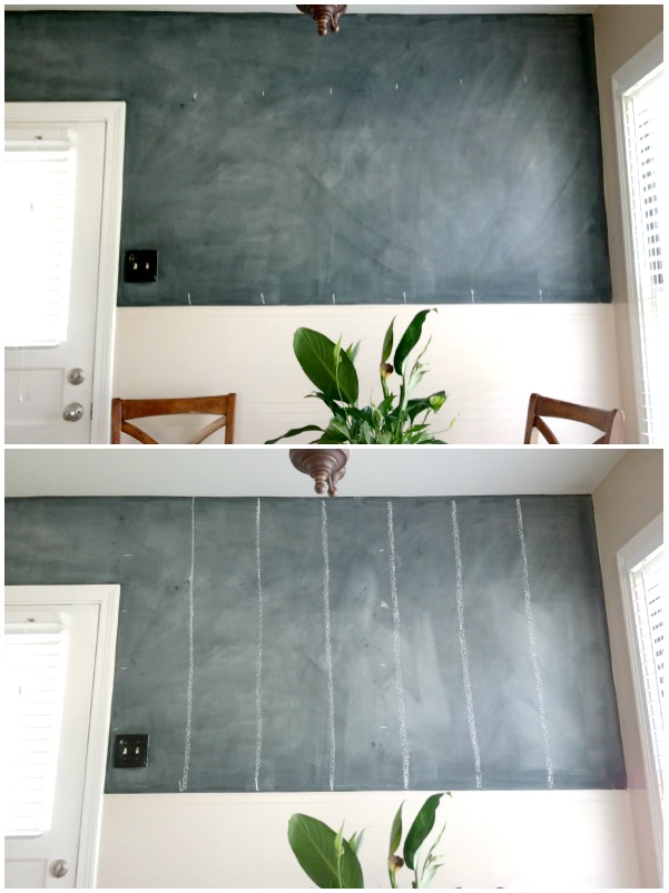 How to make a chalkboard wall