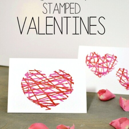 Easy Valentine craft for kids