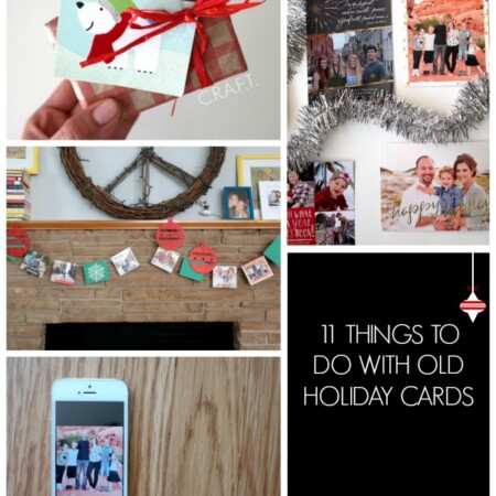 11 uses for old Christmas cards