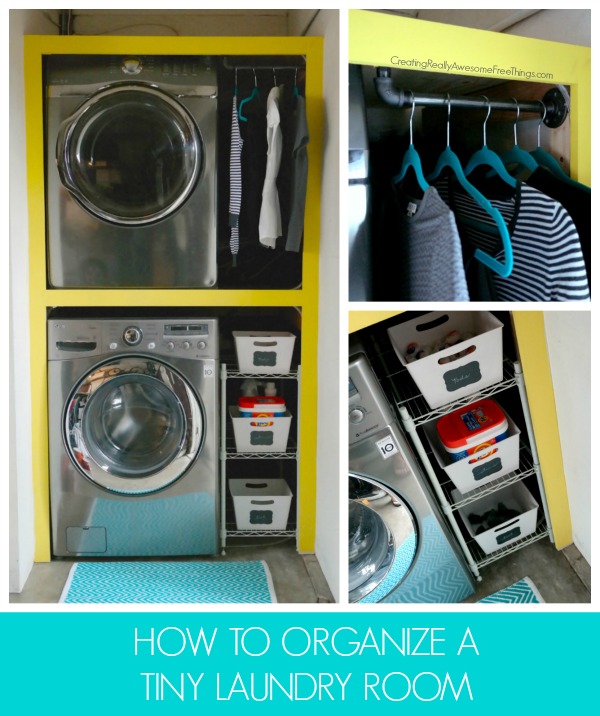 Tiny laundry room ideas