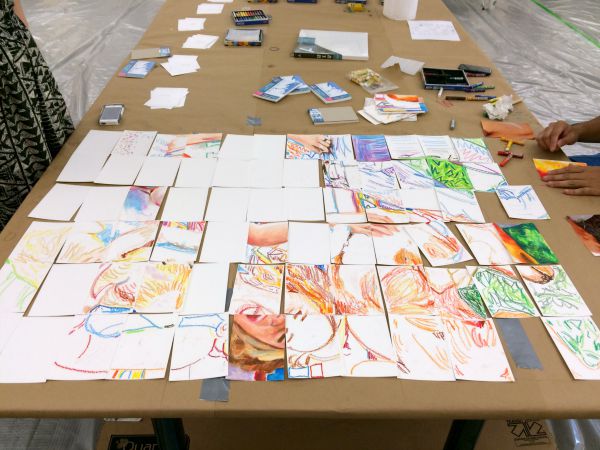 Collaborative art projects that are easy to do with lots of people!