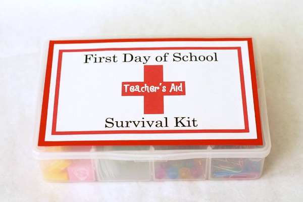 first day of school survival kit
